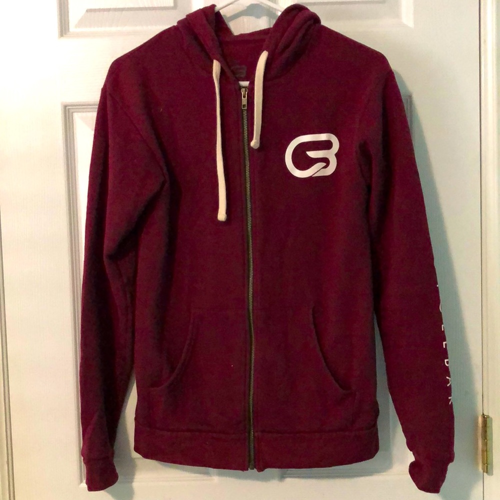 CycleBar zip up hoodie